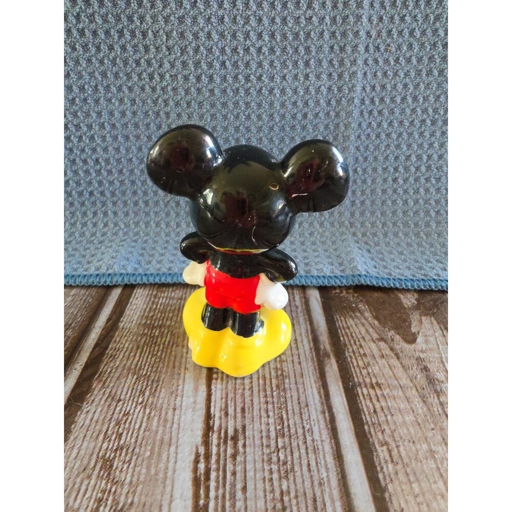 Vintage Mickey Mouse - Porcelain Ceramic- Disney 3" - Picture 5 of 7